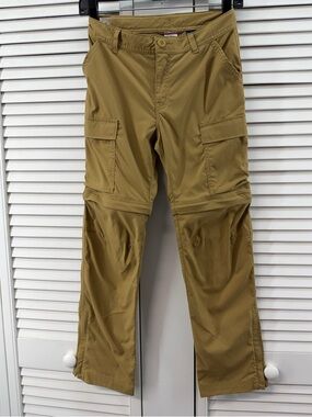 REI coop size 10/12 Tan Cargo convertible pants